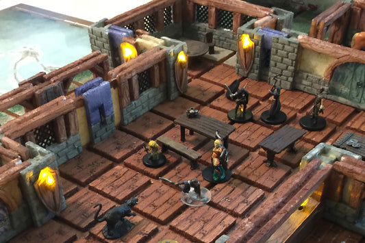 Light Up Your TERRAINO Tabletop D&D Terrain! It's Easy!
