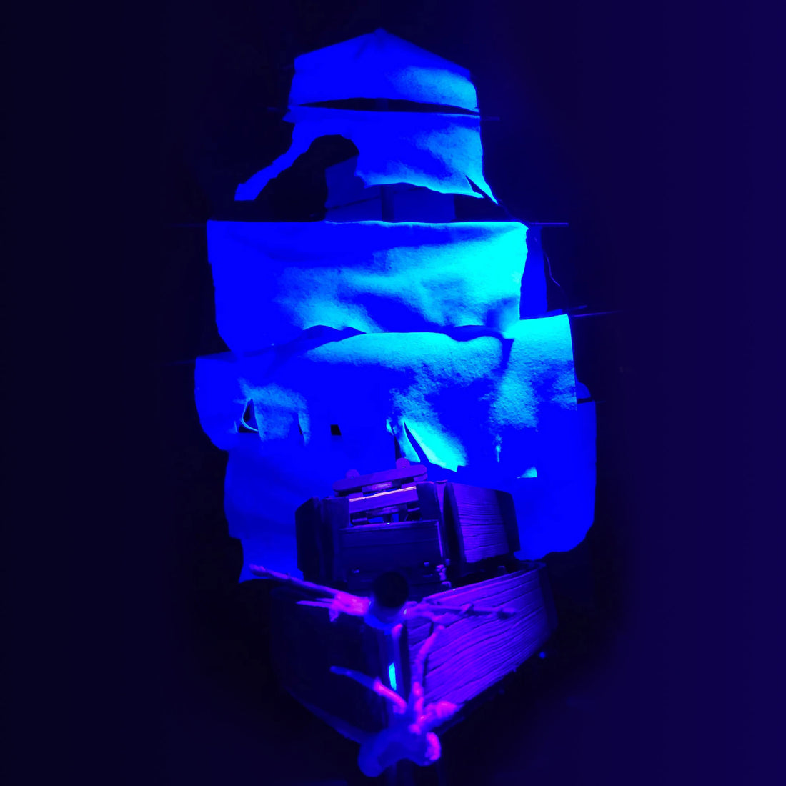 TERRAINO Haunted Ship Sails Through Strange Seas