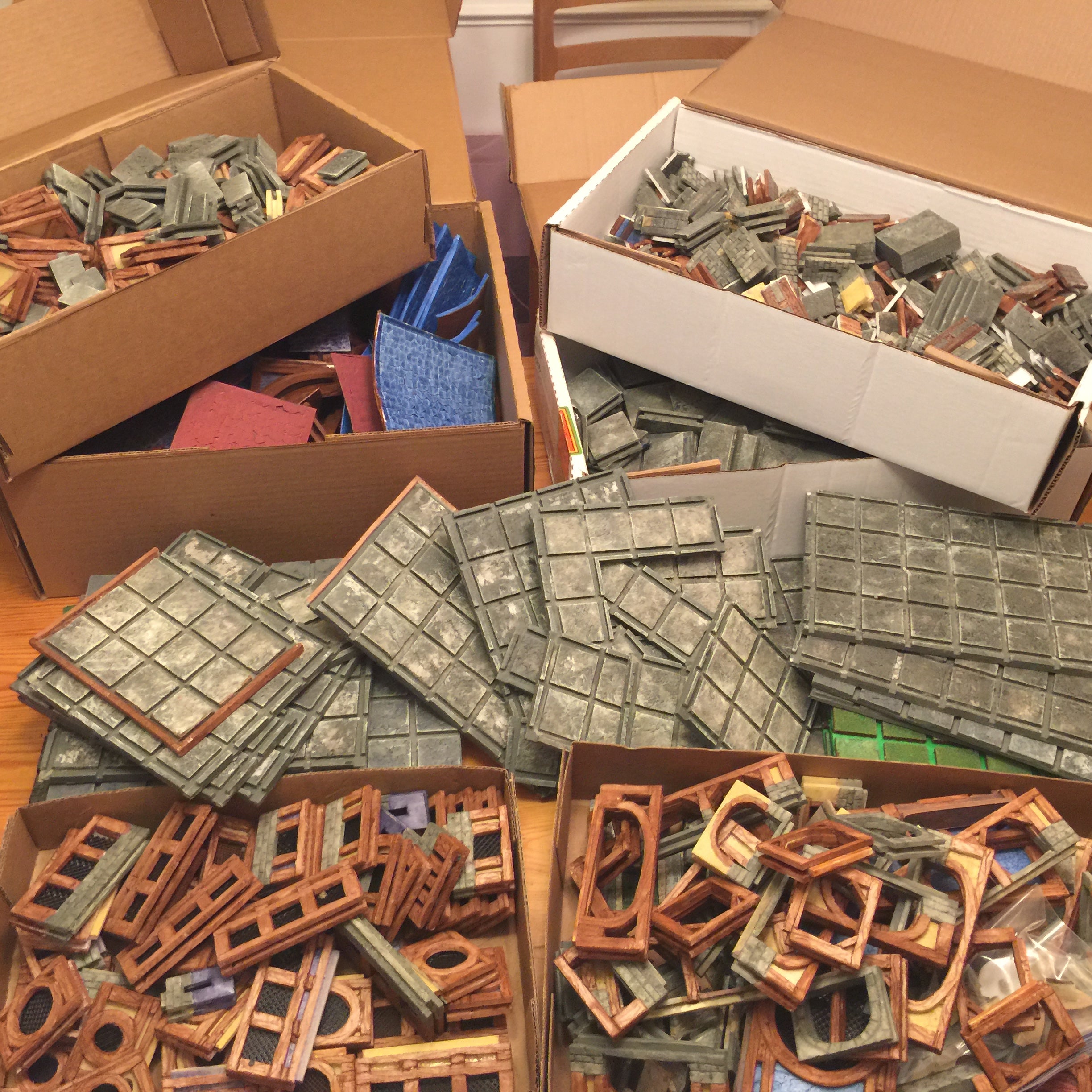 Make hundreds of TERRAINO tabletop terrain pieces for just pennies each.. 