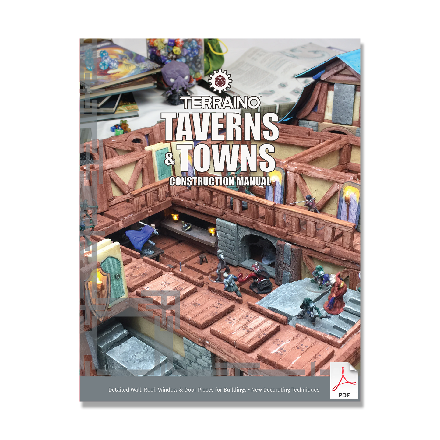 TERRAINO Taverns & Towns Instructions, Tools & Templates