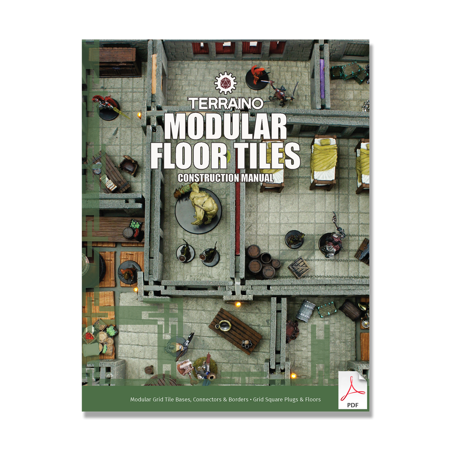 TERRAINO Modular Floor Tiles Instructions, Tools & Templates