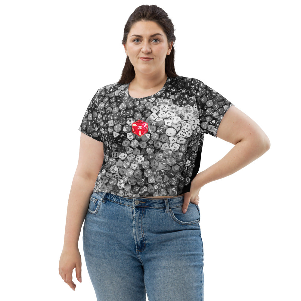 Women's Tabletop Gaming Life Stealth All-Over Print Shirt
