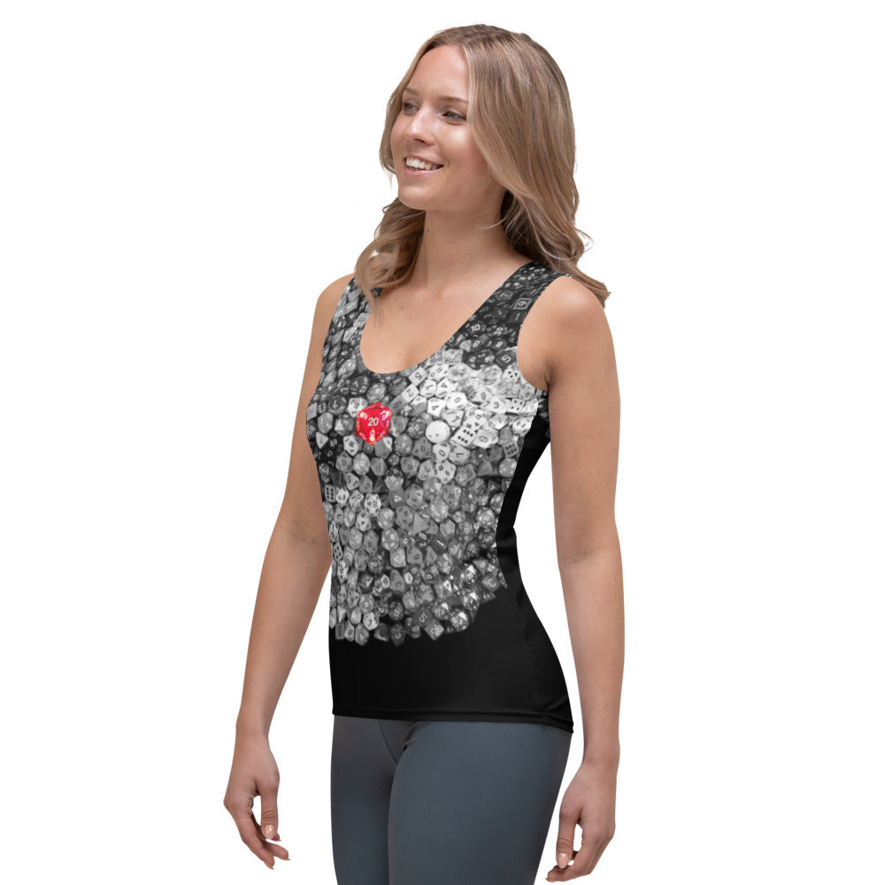Women's Tabletop Gaming Life Stealth All-Over Print Tank Top