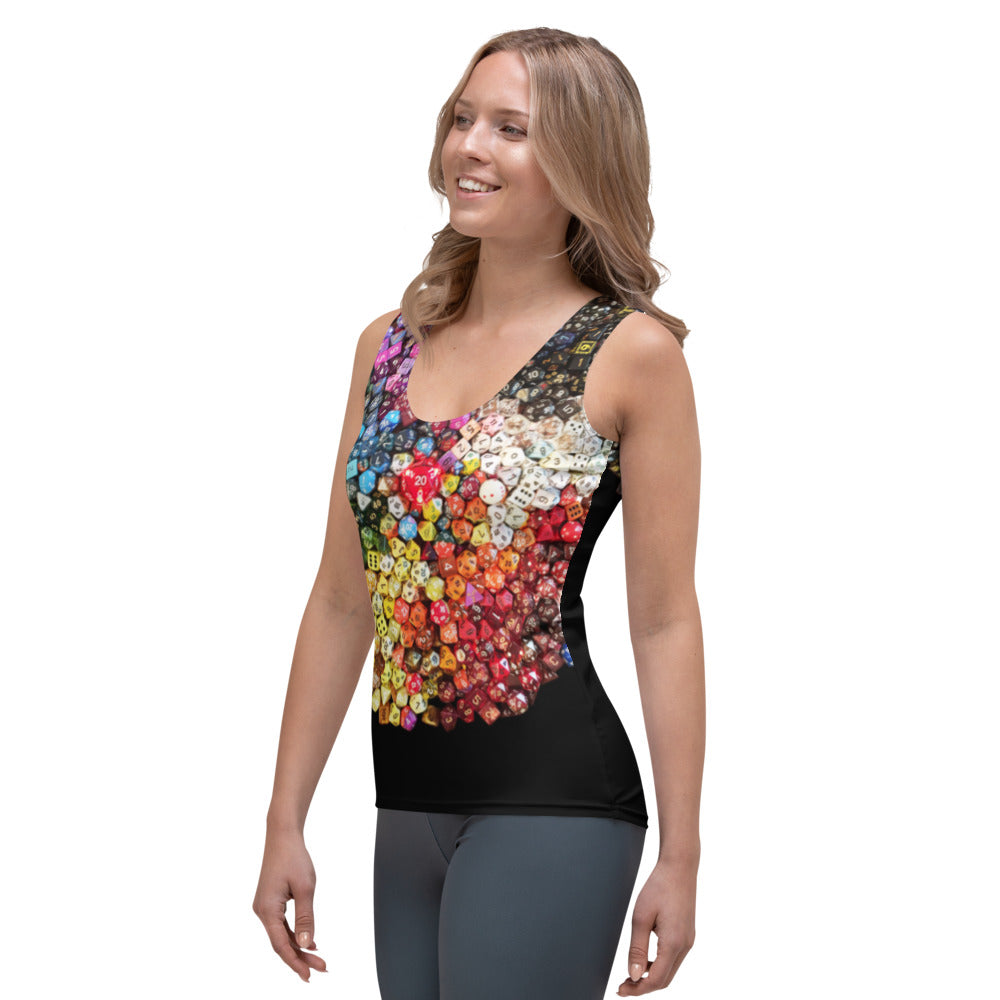 Women's Tabletop Gaming Life Color All-Over Print Tank Top