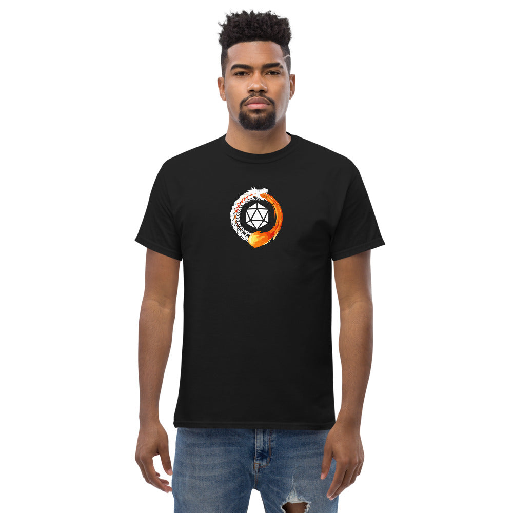 Men's d20 Dragonfire Circle of Fate Heavyweight T-Shirt - Light Imprint