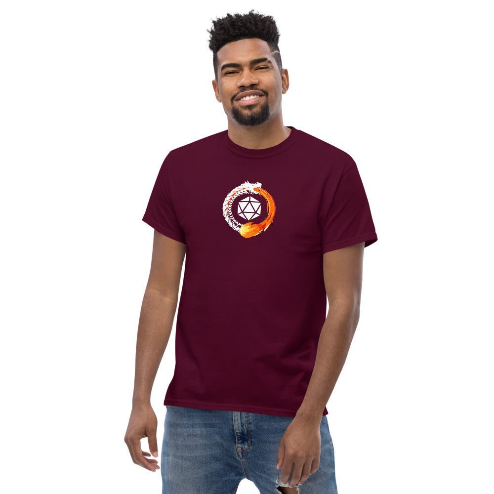 Men's d20 Dragonfire Circle of Fate Heavyweight T-Shirt - Light Imprint