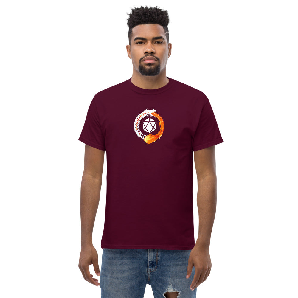 Men's d20 Dragonfire Circle of Fate Heavyweight T-Shirt - Light Imprint