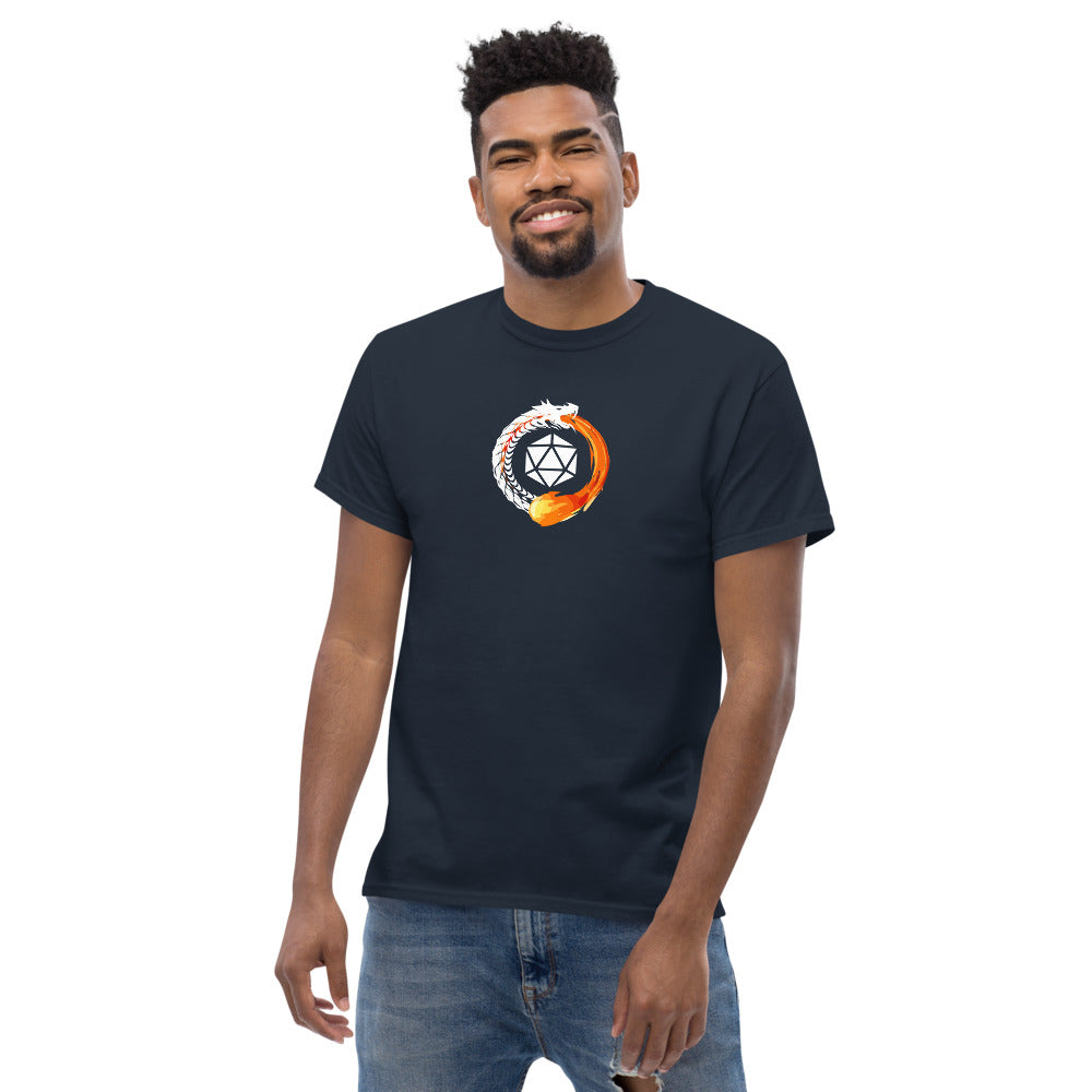 Men's d20 Dragonfire Circle of Fate Heavyweight T-Shirt - Light Imprint