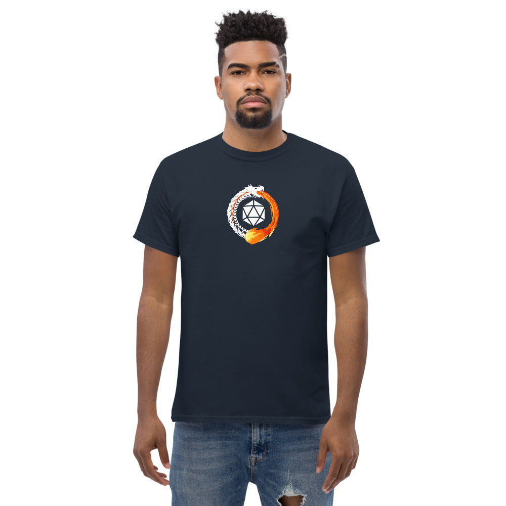 Men's d20 Dragonfire Circle of Fate Heavyweight T-Shirt - Light Imprint