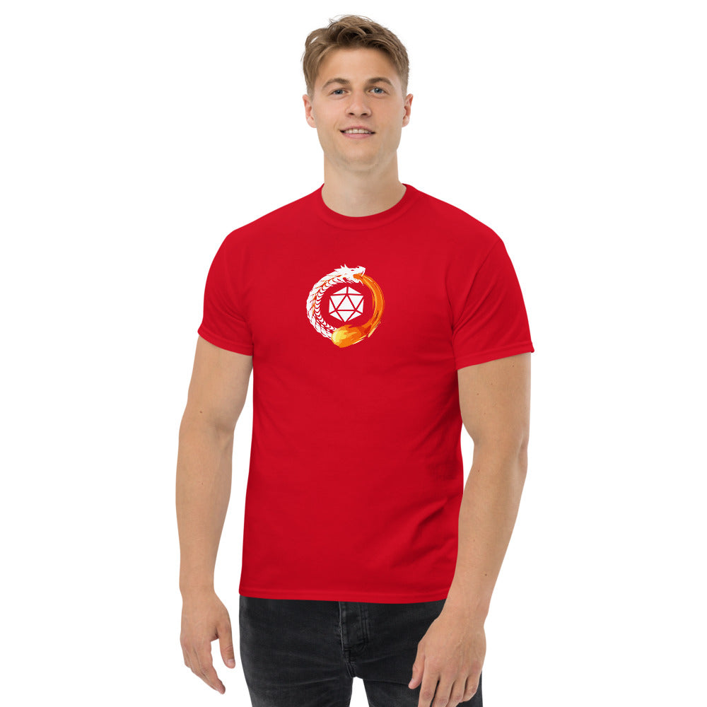 Men's d20 Dragonfire Circle of Fate Heavyweight T-Shirt - Light Imprint