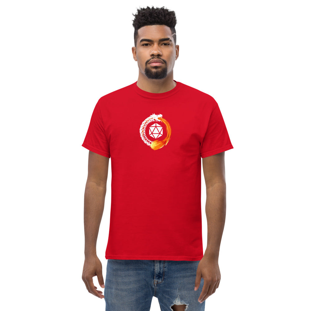 Men's d20 Dragonfire Circle of Fate Heavyweight T-Shirt - Light Imprint