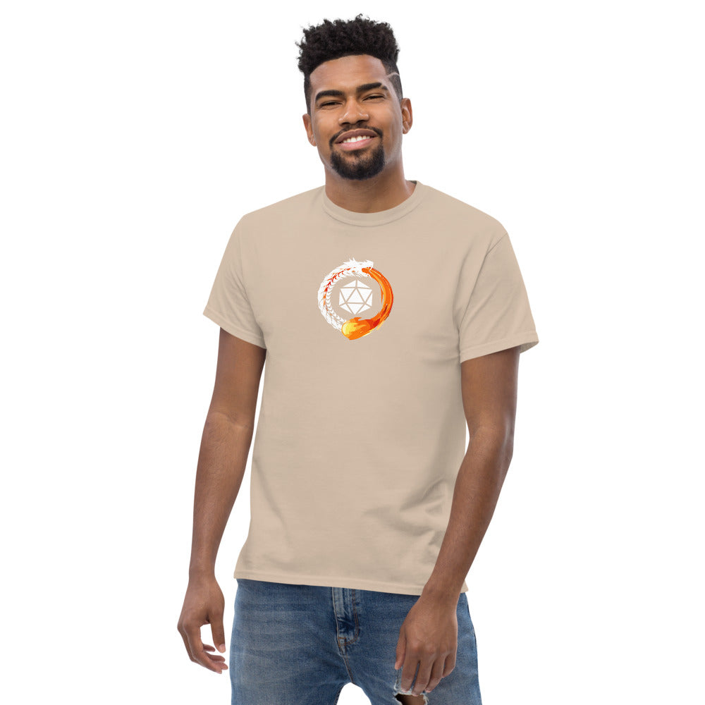 Men's d20 Dragonfire Circle of Fate Heavyweight T-Shirt - Light Imprint