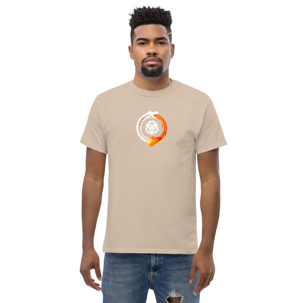 Men's d20 Dragonfire Circle of Fate Heavyweight T-Shirt - Light Imprint