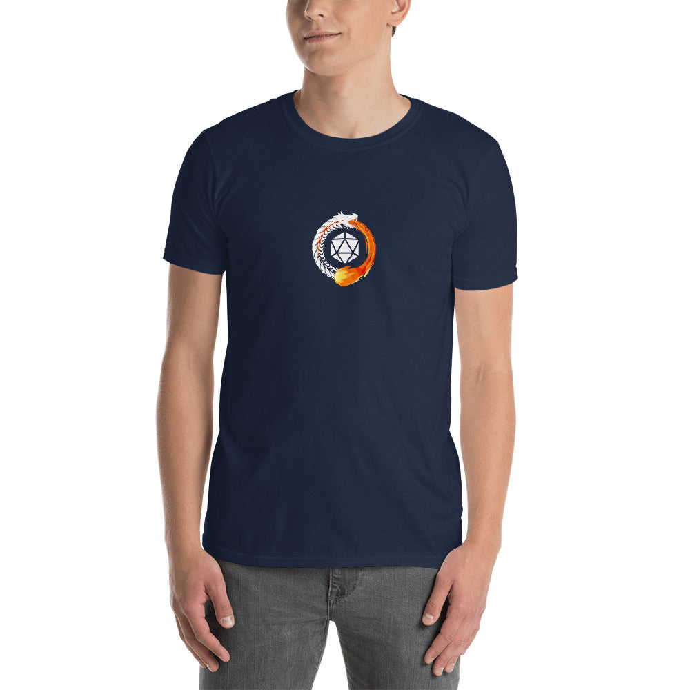 Men's Circle of Fate Shirt - White Imprint