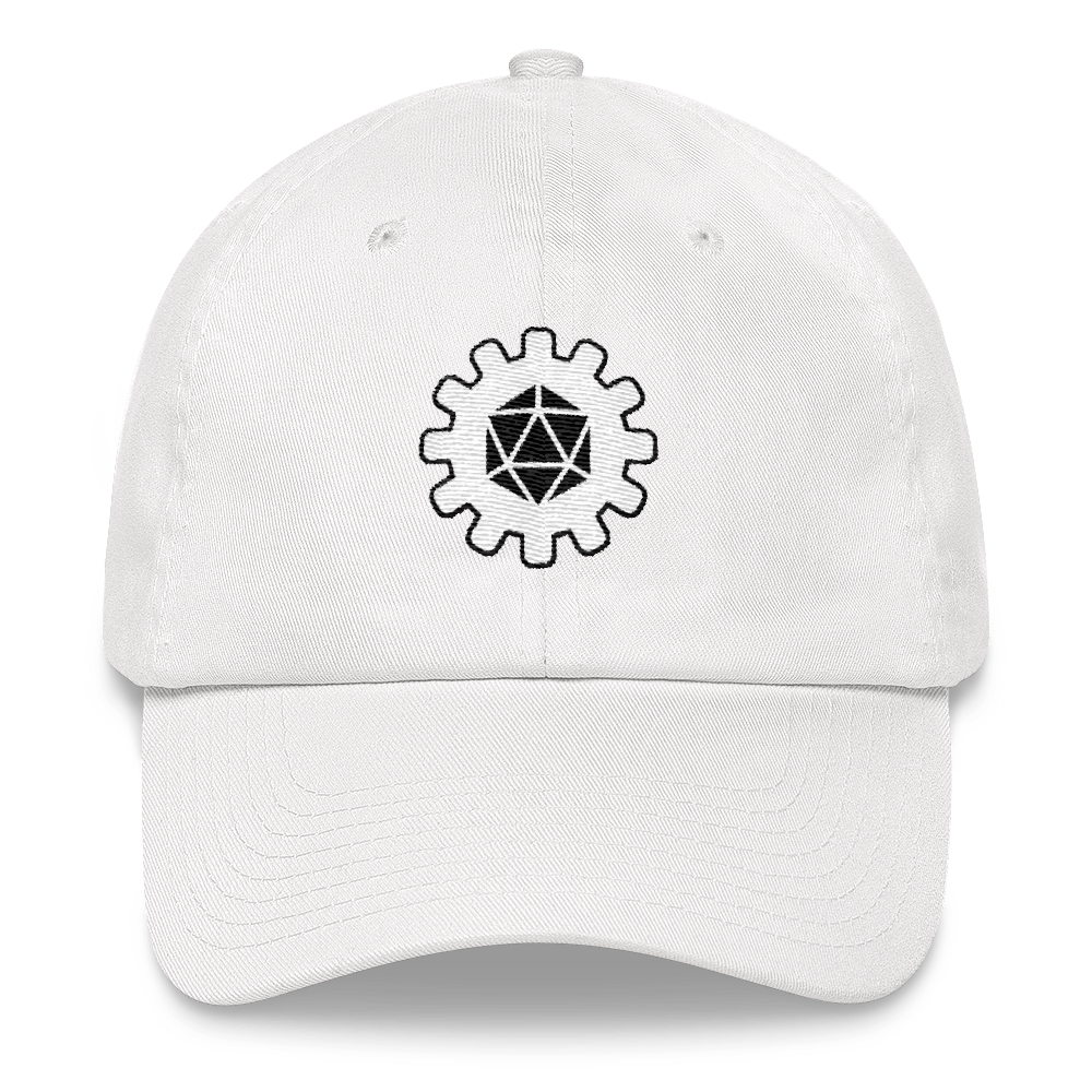 Tabletop Crafting d20 Gear Adjustable Cap
