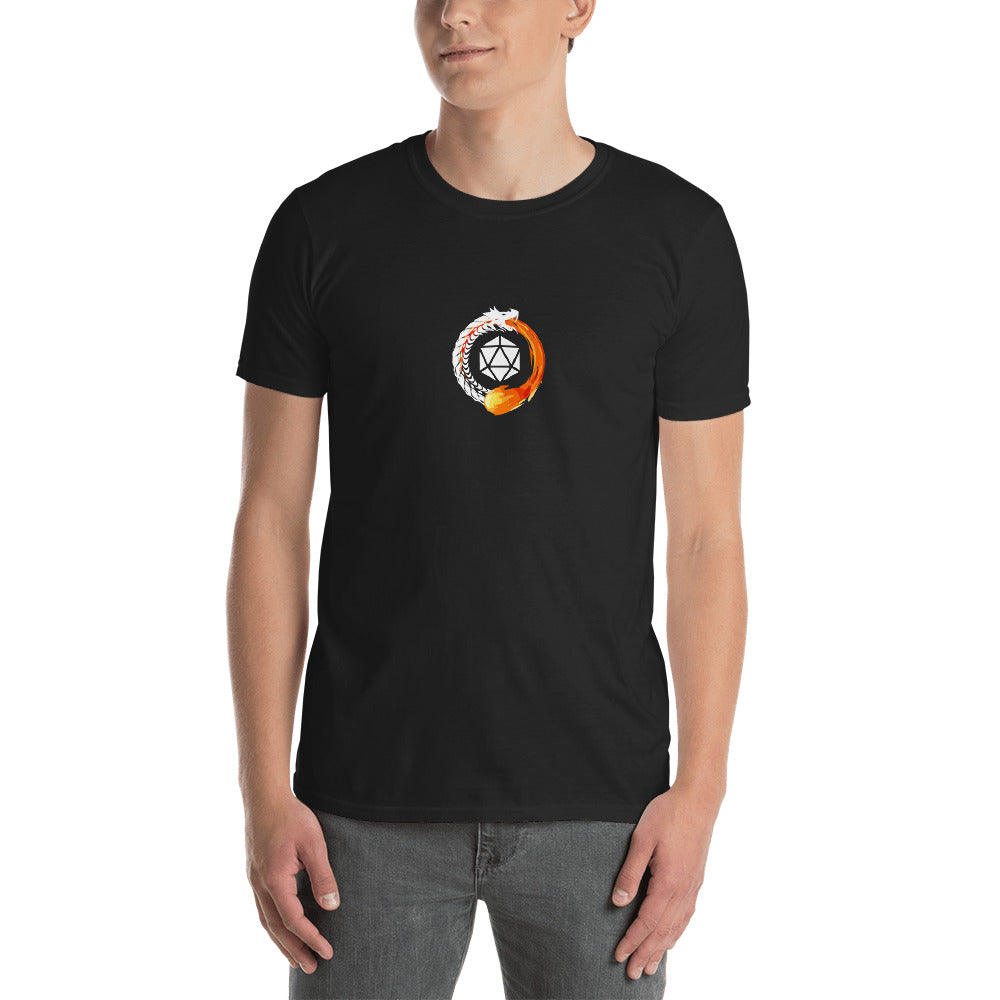 Men's Circle of Fate Shirt - White Imprint