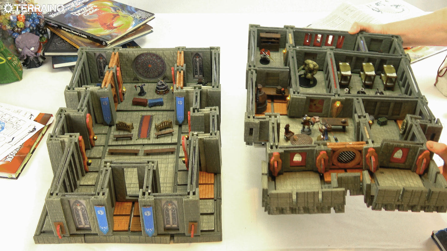 TERRAINO Modular terrain build by GameGearMaster