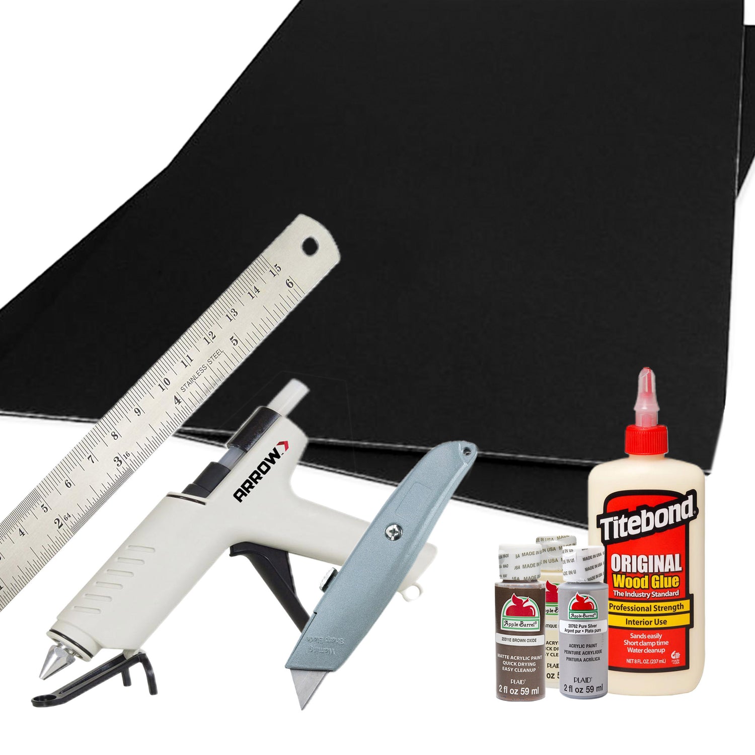 You'll only need a handful of tools and supplies to build TERRAINO tabletop terrain. And all those tools and supplies are super cheap.