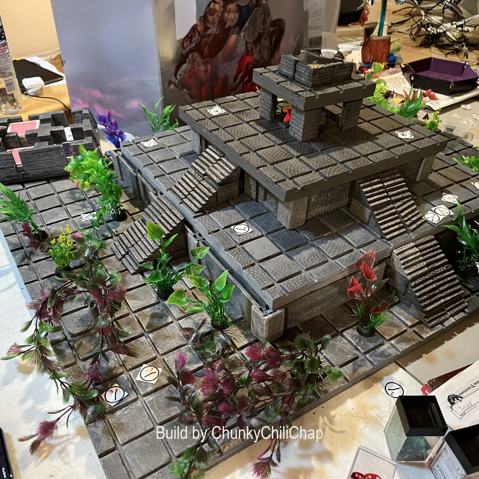Painting TERRAINO terrain pieces