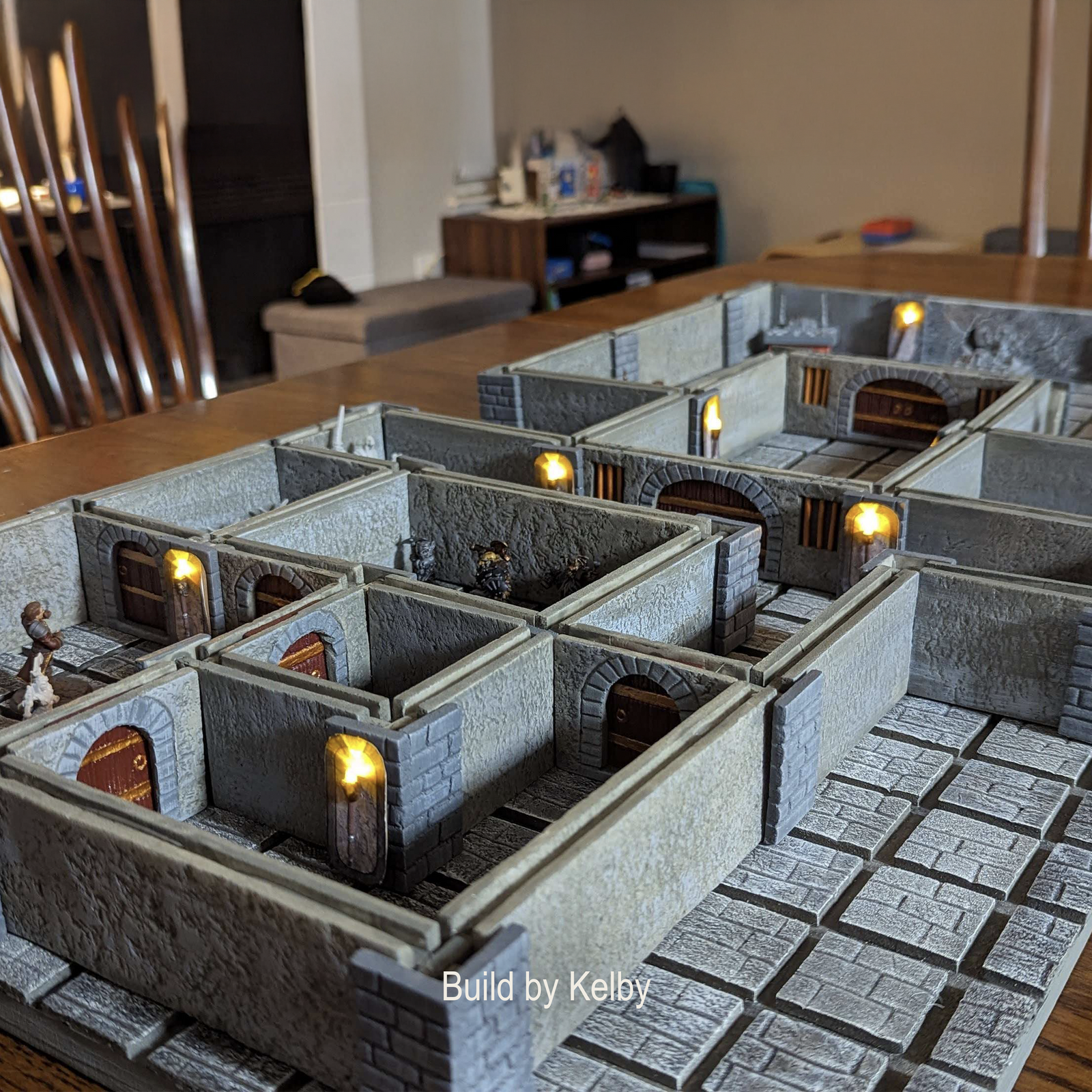 TERRAINO customer-built tabletop terrain scene