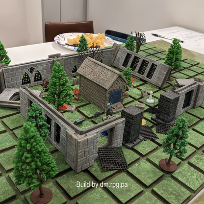 TERRAINO Modular terrain build by dm.rpg.pa
