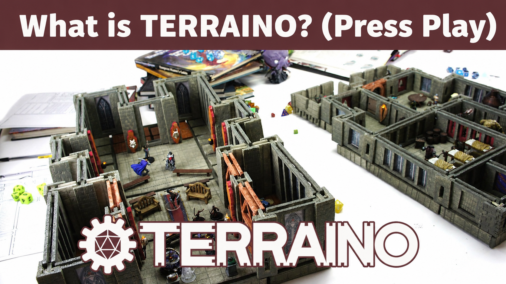 Load video: What is TERRAINO? It's tabletop terrain that costs pennies a piece and is fast to learn and craft!