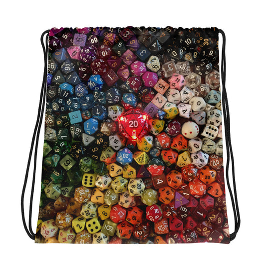 Gaming Life Full Color Drawstring Bag