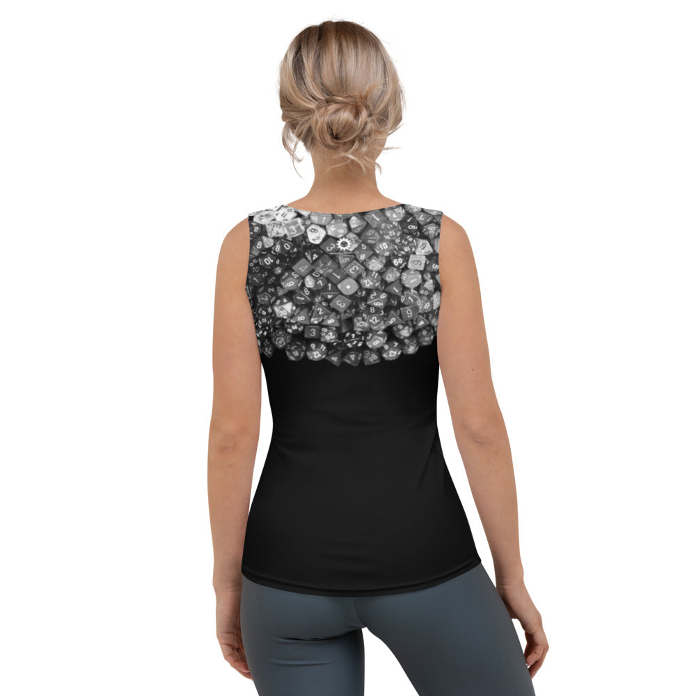 Women's Tabletop Gaming Life Stealth All-Over Print Tank Top