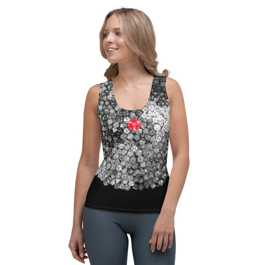 Women's Tabletop Gaming Life Stealth All-Over Print Tank Top