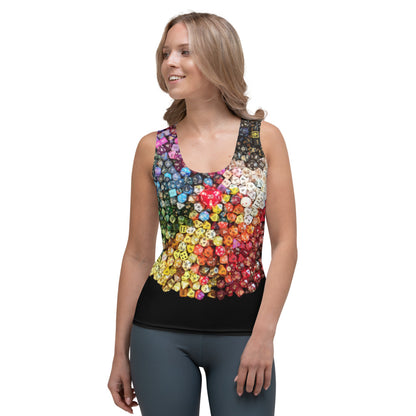 Women's Tabletop Gaming Life Color All-Over Print Tank Top